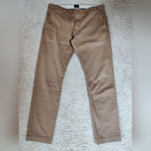 JCrew slim chino - Men's 31/30 - Brown